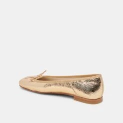 ANISA BALLET FLATS GOLD DISTRESSED LEATHER(Anisa Ballet Flats Gold Distressed Leather) -Dolce Vita Shop DOLCEVITA FLATS ANISA GOLDDISTRESSEDLEATHER 09