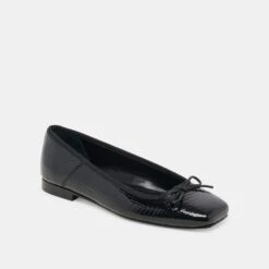 ANISA BALLET FLATS NOIR EMBOSSED LEATHER - Re:vita(Anisa Ballet Flats Noir Embossed Leather Qtjbztlgrw Resale) -Dolce Vita Shop DOLCEVITA FLATS ANISA NOIREMBOSSEDLEATHER 01 53a6c5b7 230e 45da 8074 72c473ab40fb