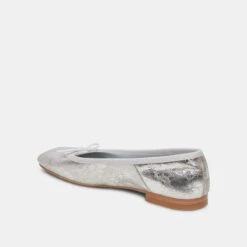Dolce Vita ANISA BALLET FLATS SILVER DISTRESSED LEATHER(Anisa Ballet Flats Silver Distressed Leather) -Dolce Vita Shop DOLCEVITA FLATS ANISA SILVERDESTRESSEDLEATHER 09