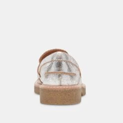 Dolce Vita ARABEL LOAFERS SILVER DISTRESSED LEATHER(Arabel Loafers Silver Distressed Leather) 17 Dolce Vita ARABEL LOAFERS SILVER DISTRESSED LEATHER(Arabel Loafers Silver Distressed Leather) -Dolce Vita Shop DOLCEVITA FLATS ARABEL SILVERDISTRESSEDLEATHER 05