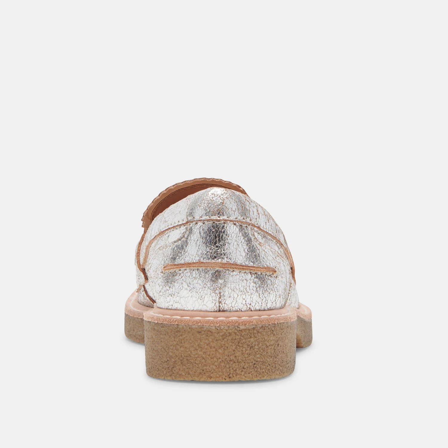 Dolce Vita ARABEL LOAFERS SILVER DISTRESSED LEATHER(Arabel Loafers Silver Distressed Leather) 8 Dolce Vita ARABEL LOAFERS SILVER DISTRESSED LEATHER(Arabel Loafers Silver Distressed Leather) - Image 8