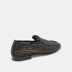 ARMOND FLATS BLACK WOVEN LEATHER(Armond Flats Black Woven Leather) -Dolce Vita Shop DOLCEVITA FLATS ARMOND BLACKWOVENLEATHER 03