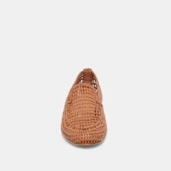 ARMOND FLATS COGNAC WOVEN LEATHER(Armond Flats Cognac Woven Leather) -Dolce Vita Shop DOLCEVITA FLATS ARMOND COGNACWOVENLEATHER 04