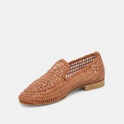 ARMOND FLATS COGNAC WOVEN LEATHER(Armond Flats Cognac Woven Leather) -Dolce Vita Shop DOLCEVITA FLATS ARMOND COGNACWOVENLEATHER 08
