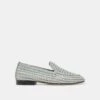ARMOND FLATS SKY BLUE WOVEN LEATHER(Armond Flats Sky Blue Woven Leather)