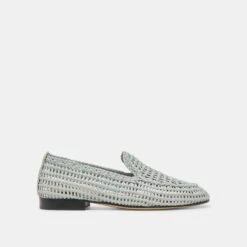 ARMOND FLATS SKY BLUE WOVEN LEATHER(Armond Flats Sky Blue Woven Leather)