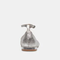 Dolce Vita ASHYA BALLET FLATS SILVER DISTRESSED LEATHER(Ashya Ballet Flats Silver Distressed Leather) -Dolce Vita Shop DOLCEVITA FLATS ASHYA SILVERDISTRESSEDLEATHER 05