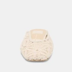 AUBRIE FLATS IVORY MACRAME MESH(Aubrie Flats Ivory Macrame Mesh) -Dolce Vita Shop DOLCEVITA FLATS AUBRIE IVORYMACRAMEMESH 04