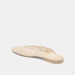 AUBRIE FLATS IVORY MACRAME MESH(Aubrie Flats Ivory Macrame Mesh) -Dolce Vita Shop DOLCEVITA FLATS AUBRIE IVORYMACRAMEMESH 08