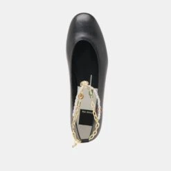 BAIDEN BALLET FLATS BLACK LEATHER(Baiden Ballet Flats Black Leather) -Dolce Vita Shop DOLCEVITA FLATS BAIDEN BLACKLEATHER 06