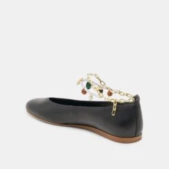 BAIDEN BALLET FLATS BLACK LEATHER(Baiden Ballet Flats Black Leather) -Dolce Vita Shop DOLCEVITA FLATS BAIDEN BLACKLEATHER 09