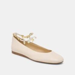 BAIDEN BALLET FLATS BONE LEATHER(Baiden Ballet Flats Bone Leather) -Dolce Vita Shop DOLCEVITA FLATS BAIDEN BONELEATHER 01