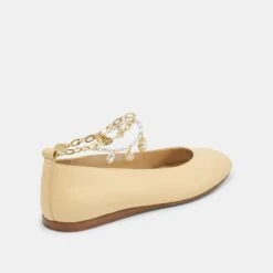 BAIDEN BALLET FLATS WARM NATURAL LEATHER(Baiden Ballet Flats Warm Natural Leather) -Dolce Vita Shop DOLCEVITA FLATS BAIDEN WARMNATURALLEATHER 03