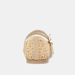 BAYLEE SUNFLOWER BALLET FLATS LT NATURAL MACRAME(Baylee Sunflower Ballet Flats Lt Natural Macrame) -Dolce Vita Shop DOLCEVITA FLATS BAYLEESUNFLOWER LTNATURALMACRAME 05