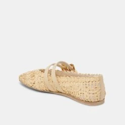BAYLEE SUNFLOWER BALLET FLATS LT NATURAL MACRAME(Baylee Sunflower Ballet Flats Lt Natural Macrame) -Dolce Vita Shop DOLCEVITA FLATS BAYLEESUNFLOWER LTNATURALMACRAME 09