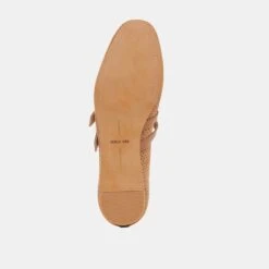 BAYLEE BALLET FLATS PECAN PERFORATED SUEDE(Baylee Ballet Flats Pecan Perforated Suede) -Dolce Vita Shop DOLCEVITA FLATS BAYLEE PECANPERFORATEDSUEDE 07
