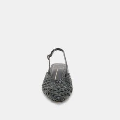 BIRDIE FLATS BLACK WOVEN LEATHER(Birdie Flats Black Woven Leather) -Dolce Vita Shop DOLCEVITA FLATS BIRDIE BLACKWOVENLEATHE 04