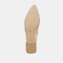 BIRDIE FLATS OFF WHITE WOVEN LEATHER(Birdie Flats Off White Woven Leather) -Dolce Vita Shop DOLCEVITA FLATS BIRDIE OFFWHITEWOVENLEATHER 07