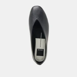 BRAIDY BALLET FLATS BLACK LEATHER(Braidy Ballet Flats Black Leather) -Dolce Vita Shop DOLCEVITA FLATS BRAIDY BLACKLEATHER 06