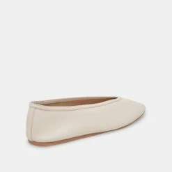 BRAIDY BALLET FLATS IVORY LEATHER(Braidy Ballet Flats Ivory Leather) -Dolce Vita Shop DOLCEVITA FLATS BRAIDY IVORYLEATHER 03