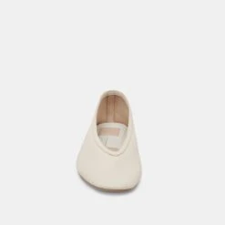 BRAIDY BALLET FLATS IVORY LEATHER(Braidy Ballet Flats Ivory Leather) -Dolce Vita Shop DOLCEVITA FLATS BRAIDY IVORYLEATHER 04