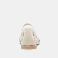 CADEL FLORAL BALLET FLATS IVORY FLORAL MESH(Cadel Floral Ballet Flats Ivory Floral Mesh) -Dolce Vita Shop DOLCEVITA FLATS CADELFLORAL IVORYFLORALMESH 05