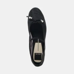 CADEL BALLET FLATS BLACK PEARLS(Cadel Ballet Flats Black Pearls) -Dolce Vita Shop DOLCEVITA FLATS CADEL BLACKPEARL 06