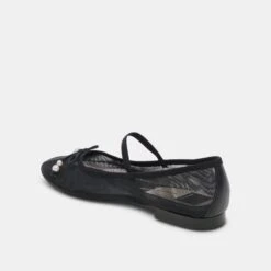 CADEL BALLET FLATS BLACK PEARLS(Cadel Ballet Flats Black Pearls) -Dolce Vita Shop DOLCEVITA FLATS CADEL BLACKPEARL 08
