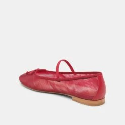CADEL BALLET FLATS CRIMSON MESH(Cadel Ballet Flats Crimson Mesh) -Dolce Vita Shop DOLCEVITA FLATS CADEL CRIMSONMESH 09
