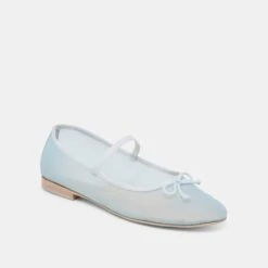 CADEL BALLET FLATS ICE BLUE MESH(Cadel Ballet Flats Ice Blue Mesh) -Dolce Vita Shop DOLCEVITA FLATS CADEL ICEBLUEMESH 01