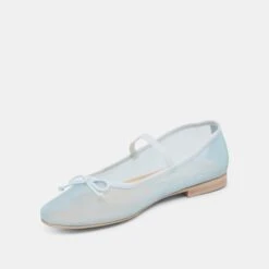 CADEL BALLET FLATS ICE BLUE MESH(Cadel Ballet Flats Ice Blue Mesh) -Dolce Vita Shop DOLCEVITA FLATS CADEL ICEBLUEMESH 08