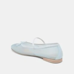 CADEL BALLET FLATS ICE BLUE MESH(Cadel Ballet Flats Ice Blue Mesh) -Dolce Vita Shop DOLCEVITA FLATS CADEL ICEBLUEMESH 09