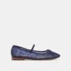 CADEL BALLET FLATS NAVY MESH(Cadel Ballet Flats Navy Mesh)