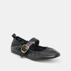 CAELY BALLET FLATS BLACK LEATHER(Caely Ballet Flats Black Leather) -Dolce Vita Shop DOLCEVITA FLATS CAELY BLACKLEATHER 01