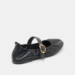 CAELY BALLET FLATS BLACK LEATHER(Caely Ballet Flats Black Leather) -Dolce Vita Shop DOLCEVITA FLATS CAELY BLACKLEATHER 03
