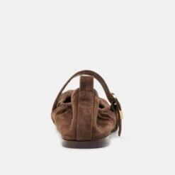 CAELY BALLET FLATS DK BROWN SUEDE(Caely Ballet Flats Dk Brown Suede) -Dolce Vita Shop DOLCEVITA FLATS CAELY DKBROWNSUEDE 05
