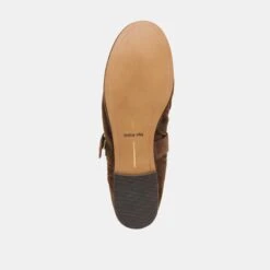CAELY BALLET FLATS DK BROWN SUEDE(Caely Ballet Flats Dk Brown Suede) -Dolce Vita Shop DOLCEVITA FLATS CAELY DKBROWNSUEDE 07