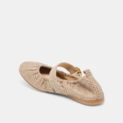 CAELY BALLET FLATS HERRINGBONE PRINTED SUEDE(Caely Ballet Flats Herringbone Printed Suede) -Dolce Vita Shop DOLCEVITA FLATS CAELY HERRINGBONEPRINTEDSUEDE 08
