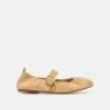 CAELY BALLET FLATS HONEY SUEDE(Caely Ballet Flats Honey Suede)