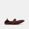 CAELY BALLET FLATS MULBERRY SUEDE(Caely Ballet Flats Mulberry Suede)