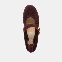 CAELY BALLET FLATS MULBERRY SUEDE(Caely Ballet Flats Mulberry Suede) -Dolce Vita Shop DOLCEVITA FLATS CAELY MULBERRYSUEDE 06