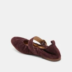 CAELY BALLET FLATS MULBERRY SUEDE(Caely Ballet Flats Mulberry Suede) -Dolce Vita Shop DOLCEVITA FLATS CAELY MULBERRYSUEDE 08