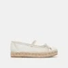 CAMBRE BALLET FLATS WHITE MESH(Cambre Ballet Flats White Mesh)