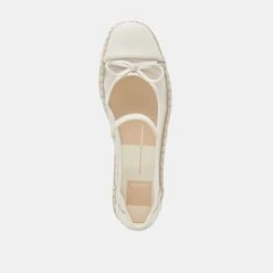 CAMBRE BALLET FLATS WHITE MESH(Cambre Ballet Flats White Mesh) -Dolce Vita Shop DOLCEVITA FLATS CAMBRE WHITEMESH 06
