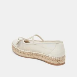 CAMBRE BALLET FLATS WHITE MESH(Cambre Ballet Flats White Mesh) -Dolce Vita Shop DOLCEVITA FLATS CAMBRE WHITEMESH 09