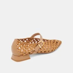CATY BALLET FLATS NATURAL WOVEN(Caty Ballet Flats Natural Woven) -Dolce Vita Shop DOLCEVITA FLATS CATY NATURALWOVEN 03