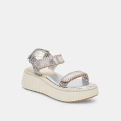 Dolce Vita DEBRA SANDALS SILVER DISTRESSED LEATHER(Debra Sandals Silver Distressed Leather) 14 Dolce Vita DEBRA SANDALS SILVER DISTRESSED LEATHER(Debra Sandals Silver Distressed Leather) -Dolce Vita Shop DOLCEVITA FLATS DEBRA SILVERDISTRESSEDLEATHER 01