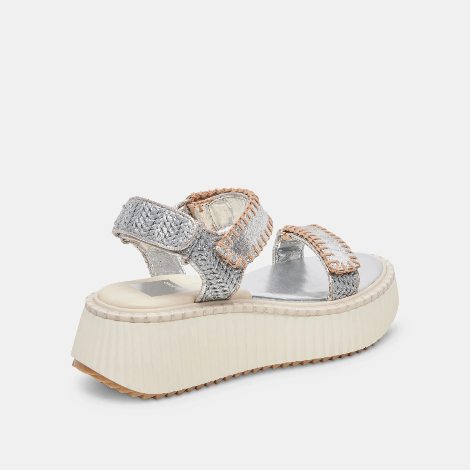 Dolce Vita DEBRA SANDALS SILVER DISTRESSED LEATHER(Debra Sandals Silver Distressed Leather) 7 Dolce Vita DEBRA SANDALS SILVER DISTRESSED LEATHER(Debra Sandals Silver Distressed Leather) - Image 7