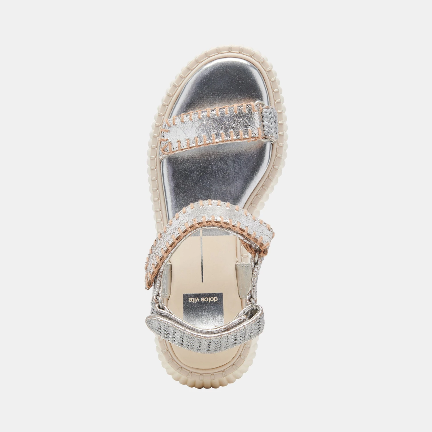 Dolce Vita DEBRA SANDALS SILVER DISTRESSED LEATHER(Debra Sandals Silver Distressed Leather) 11 Dolce Vita DEBRA SANDALS SILVER DISTRESSED LEATHER(Debra Sandals Silver Distressed Leather) - Image 11