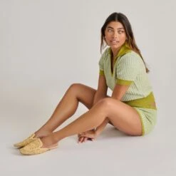 DIYA FLATS LT NATURAL MACRAME(Diya Flats Lt Natural Macrame) -Dolce Vita Shop DOLCEVITA FLATS DIYA LTNATURALMACRAME ONFOOT 02